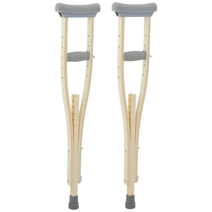 Patterson Medical Wooden Crutches