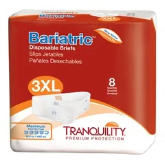 PBE Traquility Bariatric Disposable Brief 3XL 64in -90in
