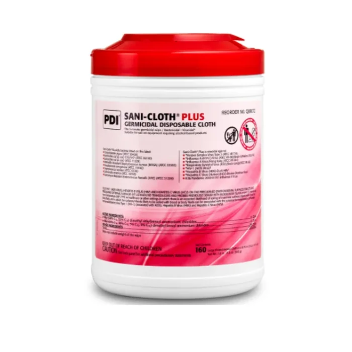 PDI Sani-Cloth Plus Germicidal Disposable Disinfectant Cloths – Large Tub