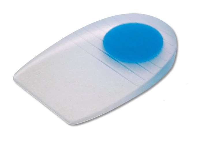 PediFix Visco-GEL Low Profile Heel Pad, Soft Spur Spot Low Profile Heel Pad, Soft Spur Spot, Uncovered, Small, Pair – 65630