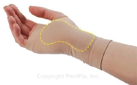 Pedifix Visco-Gel Wrist Support Visco-GEL Left Hand Large – 8020-LL