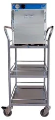 Pedigo Products Utility Cart Stainless Steel 23.187 X 29 X 43 Inch 3 Shelves – P-2010-TC