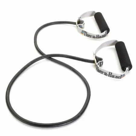 Performance Health Thera-Band Exercise Resistance Tubing Black 50 Inch Length X-Heavy Resistance – 21735