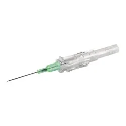 Peripheral IV Catheter Protectiv 18 Gauge 1-1/4 Inch FEP Polymer Straight Hub Non Blood Control Sliding Safety, 200/CS