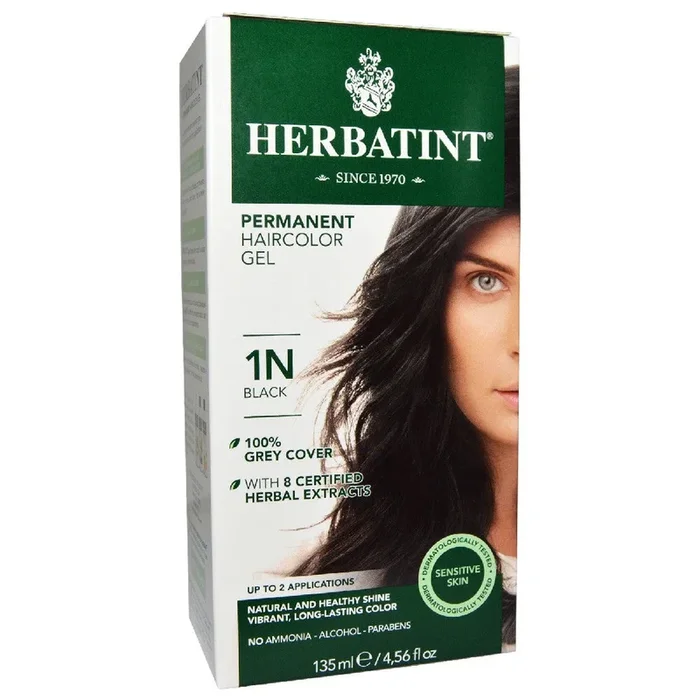 PERMANENT HAIR COLOR BLACK 1N