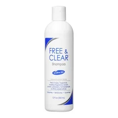 Pharmaceutical Specialties Shampoo Free & Clear® 12 oz. Flip Top Bottle Unscented