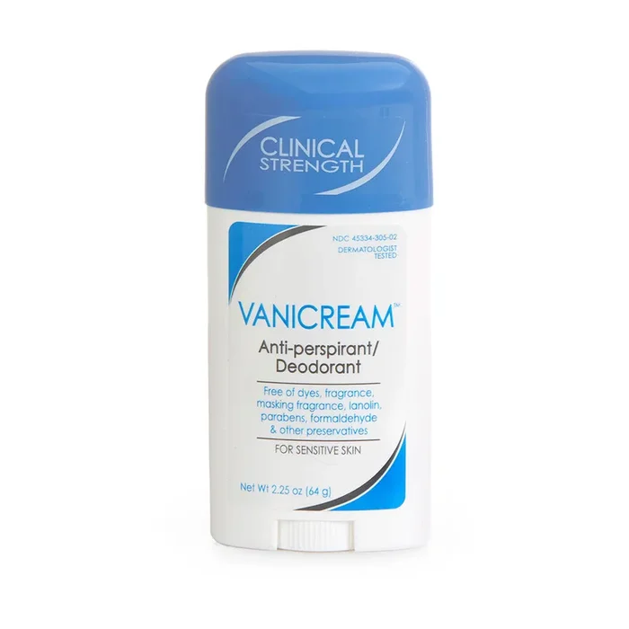 Pharmaceutical Specialties Vanicream Antiperspirant / Deodorant Solid 2.25 oz. Unscented – 45334305026