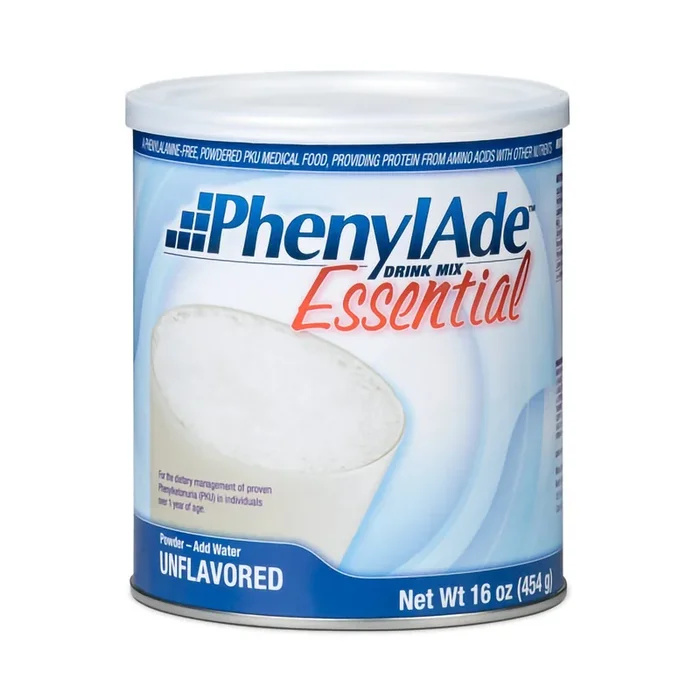 PhenylAde Essential Drink Mix 1 lb Can, Unflavored