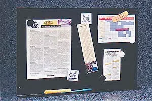 Phipps & Bird Magnetic Memo Board Mckesson By Design Large 21-5/8 X 30 Inch Gray – 28-MBDL-11