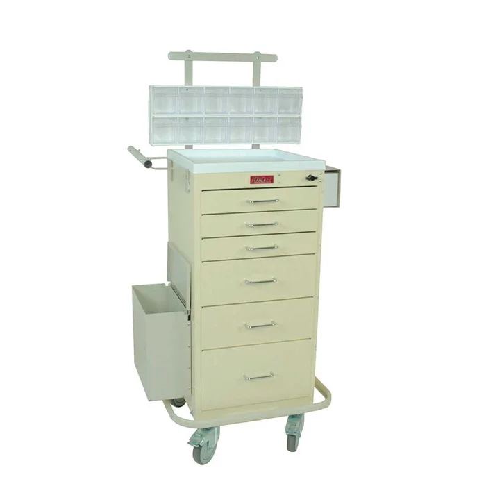 Phlebotomy Carts Phlebotomy Cart, Short, Hammered Grey – 935923/NA/NA/HAM GREY