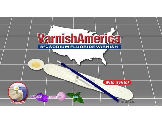 Plak Smacker VarnishAmerica Flouride Varnish 0.25 mL X 200 per Box Raspberry Flavor – 07-0031