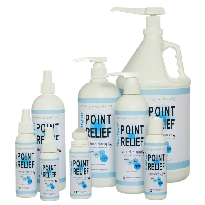 Point Relief ColdSpot Lotion – Spray – 4 oz bottle, 144 each