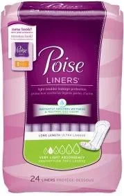 Poise 19305 Pantyliners, Case of 208