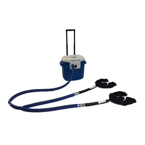 Polar Active Ice 3.0 Double Knee and Joint Cold Therapy U-Shaped Bladder System With 15 Quart Cooler