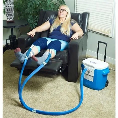 Polar Active Ice 3.0 Double Knee Cold Therapy System with 15 Quart Cooler