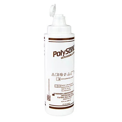 Polysonic ultrasound lotion, 250ml (8.5oz) bottle – box of 12 – 50-6001-12