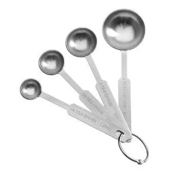 Powder Measuring Spoon Set – Stainless Steel
