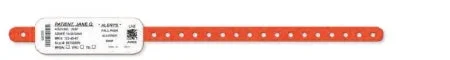 Precision Dynamics Pharmex Conf-ID-ent Identification Band Write On Wristband Adhesive Closure Without Legend – WBZA234T-1