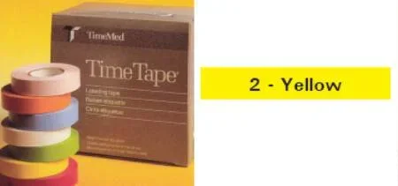 Precision Dynamics Time Blank Label Tape Multipurpose Label Without Legend Yellow 3/4 X 500 Inch – T-534-2