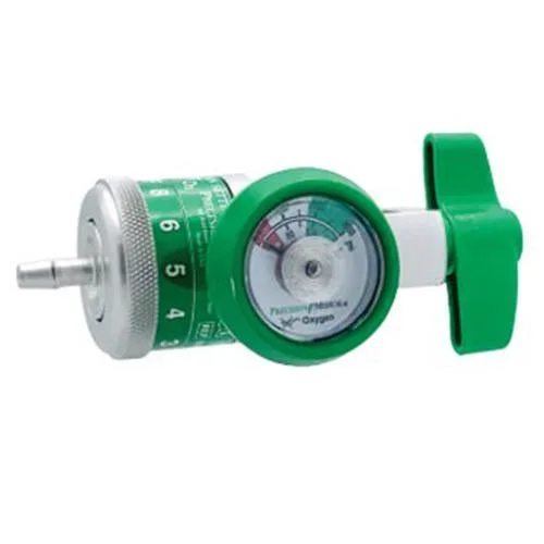Precision Medical EasyDial Reg 870 Yoke Style 0-15 LPM Oxygen Regulator