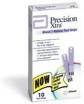 Precision Xtra Blood Ketone Test Strips