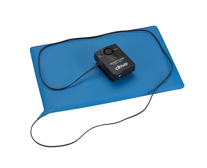 Pressure Sensitive Bed Chair Patient Alarm with Reset Button, 10″ x 15″ Chair Pad
