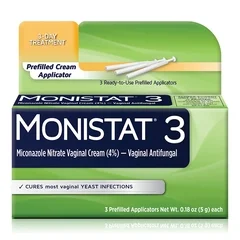 Prestige Medical Vaginal Antifungal Monistat® 3 4% Strength Suppository 3 per Box Bottle