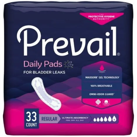 Prevail Bladder Control Heavy Absorbency Daily Pads