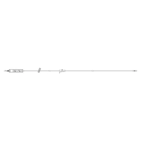 Primary Blood Set, 200 Micron Filter, Secure Lock, 105 Inch, 48/Cs