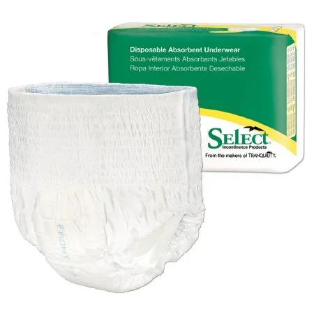 Principle Business Enterprises Select Adult Absorbent Underwear Pull On Large Disposable Heavy Absorbency – 2606