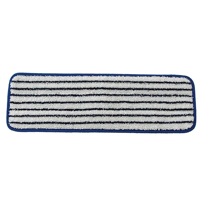 Pro Advantage Microfiber Finish Pad, 5″ X 24″, Blue/white Stripe