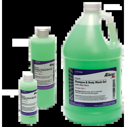 Pro Advantage Shampoo & Body Wash, 16 oz Bottle, Flip Top Cap