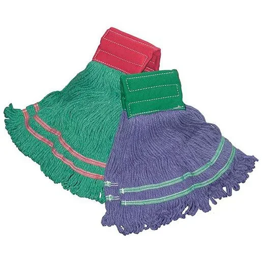 Pro Advantage Synthetic Looped End Wet Mop, Medium, Blue