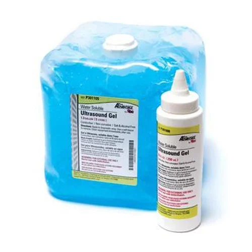 Pro Advantage Ultrasound Gel, 5 Liter Collapsible Container with 1 Empty Bottle Per Box