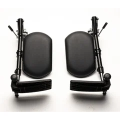 Proactive Medical Protekt Universal Wheelchair Heavy Duty Elevating Leg Rests Aluminum, Pair