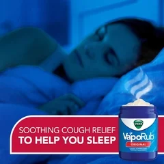 Procter & Gamble Chest Rub Vicks® VapoRub® 4.8% – 1.2% – 2.6% Strength Ointment 3.53 oz. - Image 2
