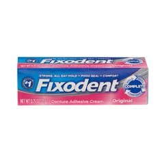 Procter & Gamble Fixodent Denture Adhesive, Original, Cream, 0.75 oz., 24 EA/CS - Image 2