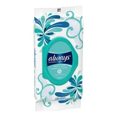 Procter & Gamble Personal Wipe Always® Refresh Soft Pack Calendula Extract / Hyaluronic Acid Fresh Scent 32 Count