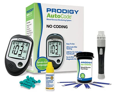 Prodigy Autocode Gloucose Meter Kit – 12-2076