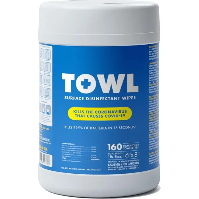 Product Source Group TOWL Surface Disinfectant Wipe