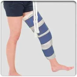 Professional Products Ezy Wrap Knee Immobilizer ezy wrap One Size Fits Most 12 Inch Length Left or Right Knee – 1259-UL-C2-12