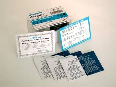 Propper Manufacturing duo-spore Sterilization Biological Indicator Strip Steam / EO Gas / Dry Heat / Chemical Vapor 4 Inch – 26906500