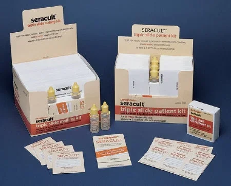 Propper Manufacturing Seracult Rapid Test Kit Colorectal Cancer Screening Fecal Occult Blood Test (FOBT) Stool Sample CLIA Waived 1,000 Tests – 37100200