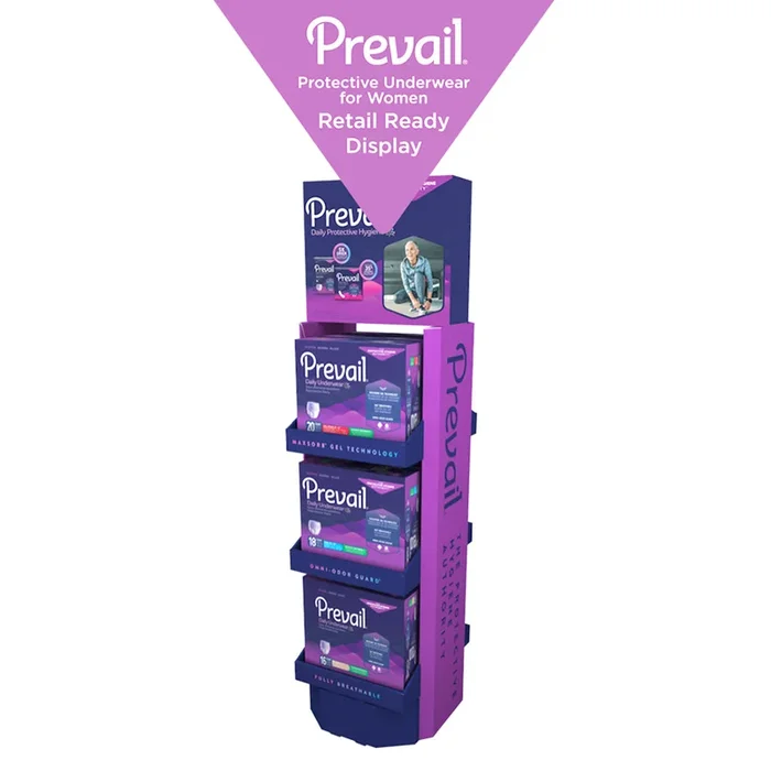 Protective Underwear for Women – Retail Ready Display
