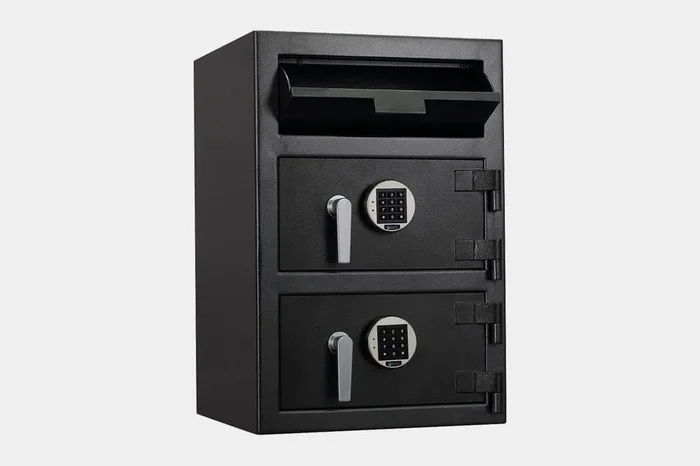 Protex Large B-Rated Electronic Depository Drop Safe with 7 User Codes FDD-3020 II