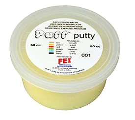 Puff LiTE Exercise Putty – x-soft – yellow – 60cc – 10-1401