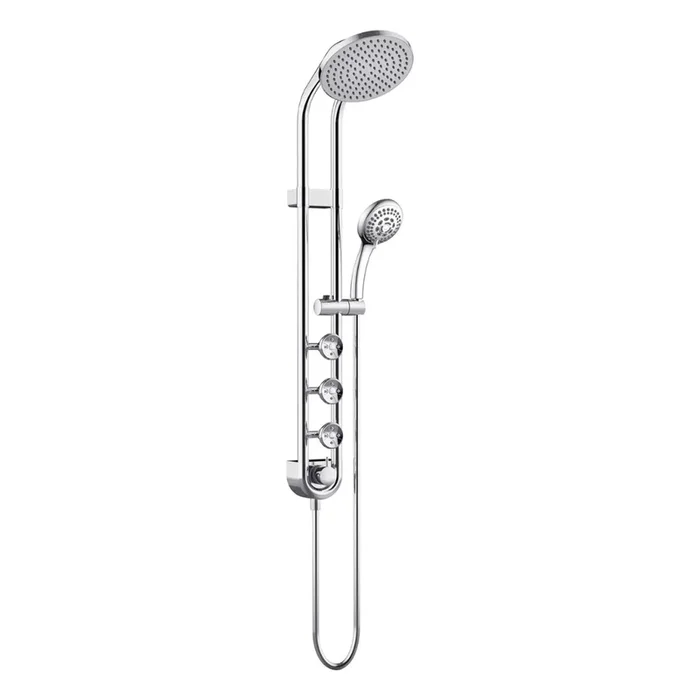 Pulse Showerspas Saturn System with 8″ Rain Showerhead & 3 PowerSpray Body Jets