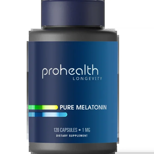 Pure Melatonin – 1 mg, 120 capsules