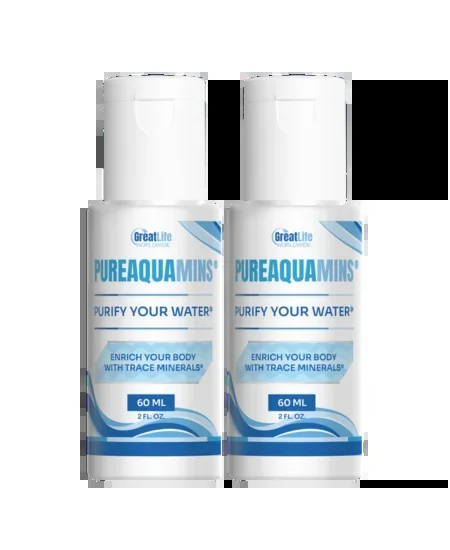 PureAquaMins® – 2 Pack Enrich Your Cells with Minerals – PureAquamins