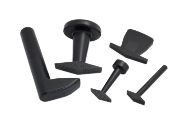 Puttycise Theraputty tool – 5-tool set (Knob, Peg, Key and Cap turn, L-bar), no bag – 10-2820